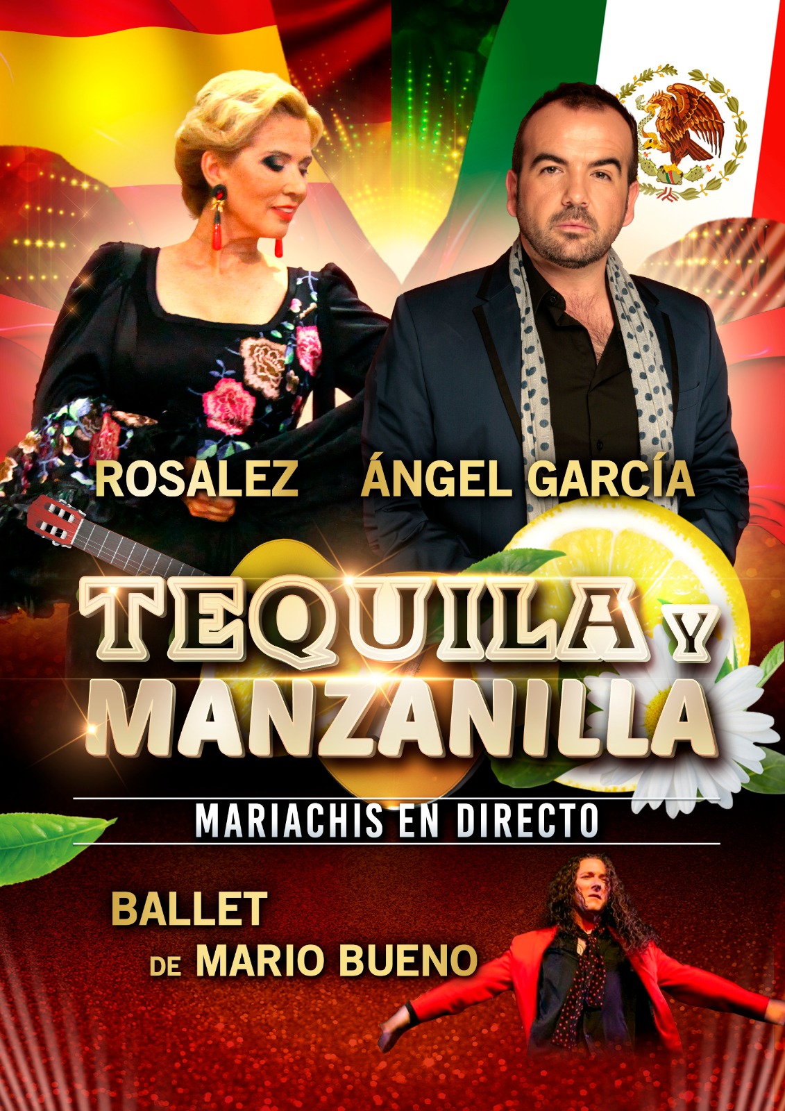 Afiche Tequila y Manzanilla